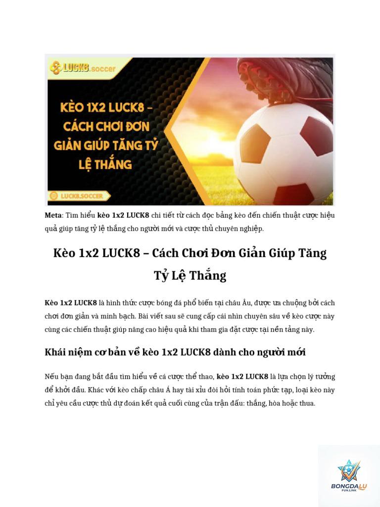 cách tính kèo 1x2 là gì - Image 1